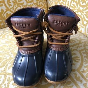 Sperry kids saltwater boots